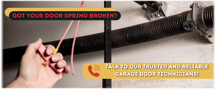 Broken Garage Door Spring Greer SC